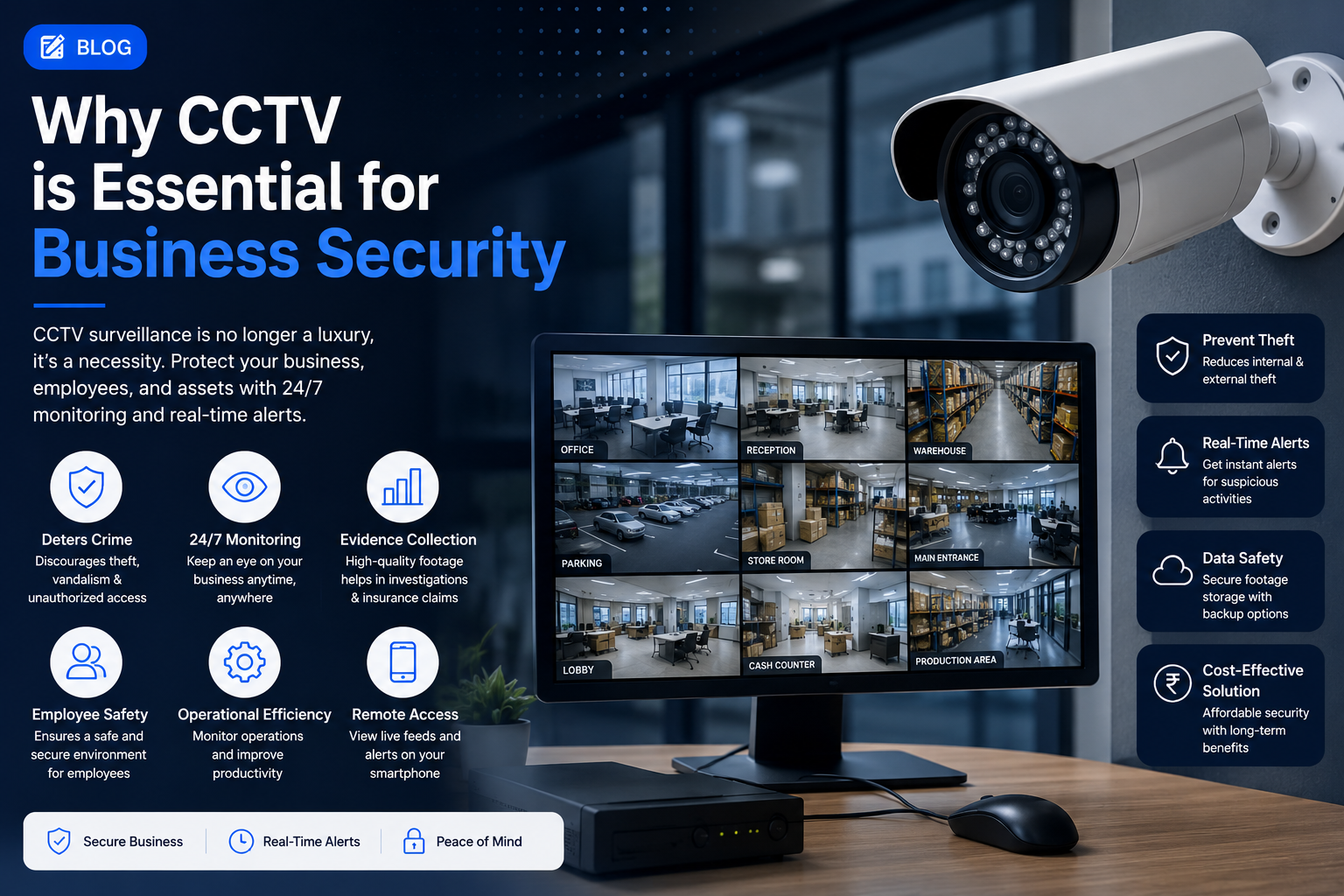Why CCTV is Essential for Business Security